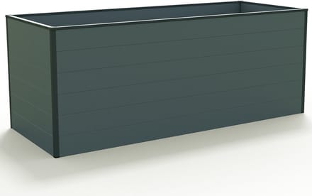 195 x 77 x 77 cm Moestuinbak Standard Christina, Antraciet