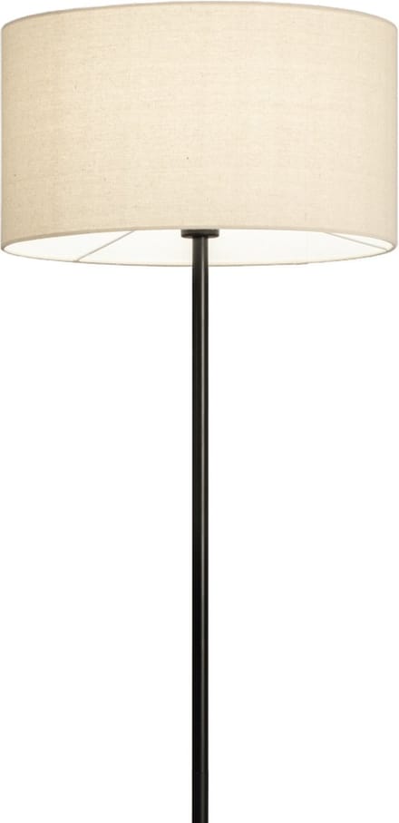 Lumidora Vloerlamp 31269 - REGINA - E27 - Zwart - Beige - Metaal - ⌀ 45 cm