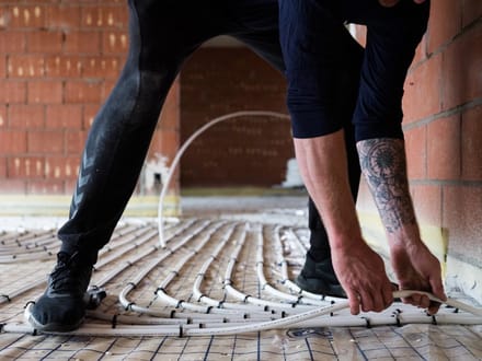 Henco elektrische vloerverwarmingsmat 3.5m2 525W met thermostaat (UFH-ELEC-525W-KIT)