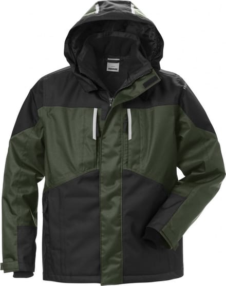 Fristads Airtech® Winterjack 4058 Gtc - Legergroen/zwart - 4XL