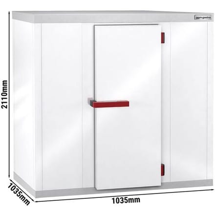GGM Gastro Kühlzelle - 1030x1030 - 1,49m³ Wit