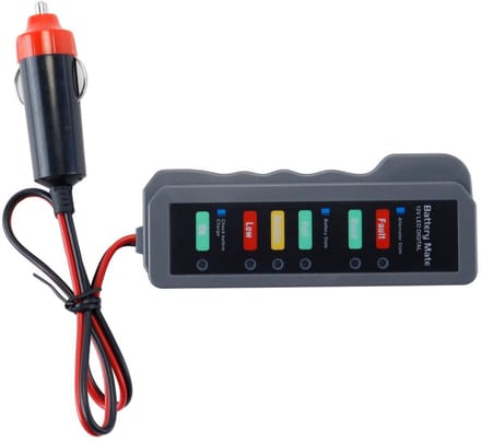 12V Auto Accutester voor Spanningscontrole en Batterijgezondheid