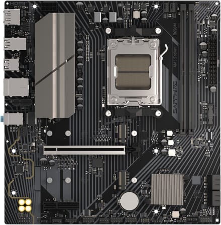 Sapphire B650M-E Serie - Moederbord - Micro ATX - AMD B650 - RGB Verlichting