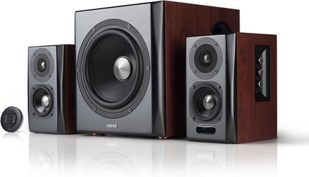 2.1 Bluetooth Hifi Boxenset met Subwoofer en Houten Afwerking