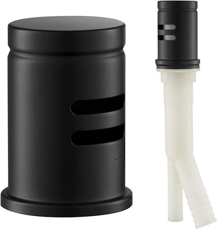 Vaatwasser Air Gap in Mat Zwart