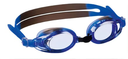 BECO Zwembril Barcelona - Polycarbonaat - Unisex - Blauw/grijs