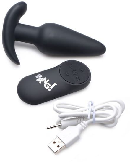 Bang! Vibrerende Anaal Plug Met Afstandsbediening