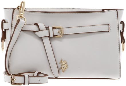 U.S. POLO ASSN. schoudertas Guildford Crossbody Bag Cream White crème
