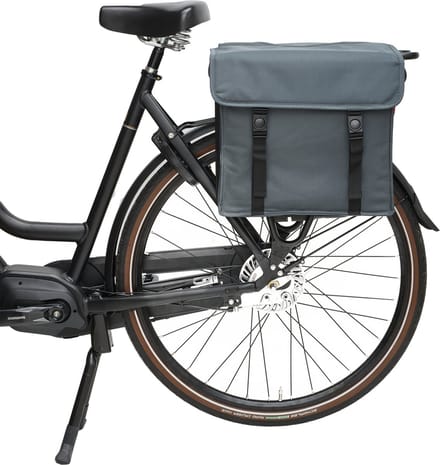 BECK Canvas - Fietstas - Grijs - Small