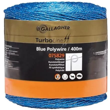 Gallagher Kunststofdraad Blauw 400m - Voor flexibele draadafrastering in blauwe kleur
