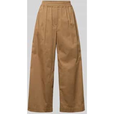 regular fit wijdte broek van puur katoen model 'GOLFO'