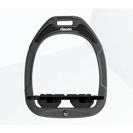 Platte Grip Steunpalen Antraciet/Zwart/Zwart Flex-On Green Composite