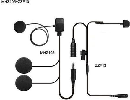 Incotech Headset Integraalhelm voor portofoon
