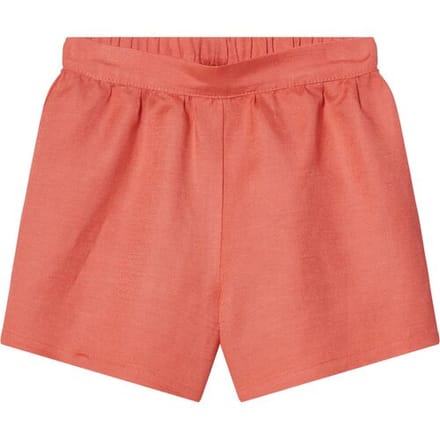 LUPILU Korte linnen kinder broek (Koraal, 98/104)