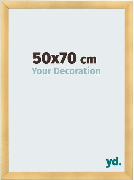 Your Decoration - Fotolijst 50x70 cm - MDF - Goud Mat - Pisa