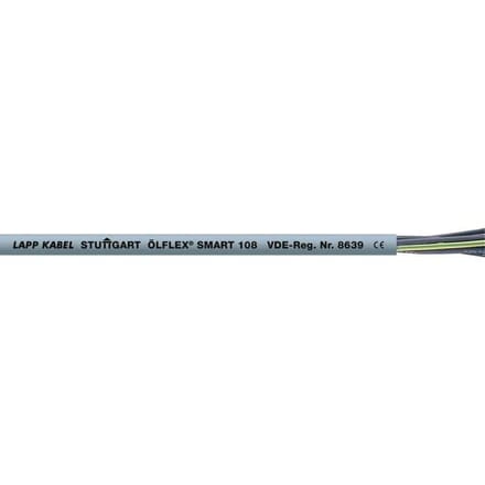 LAPP ÖLFLEX® SMART 108 Stuurstroomkabel 3 x 0.75 mm² Grijs 18030099/100 100 m