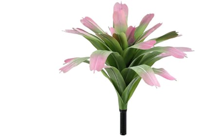 PTMD Kunstplant Succulent Plant - 70x70x60 cm - Polyester - Roze