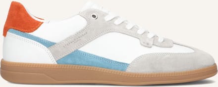 STEFANO LAURAN Star 18 Sneakers - Leer - Heren - Wit - Maat 41