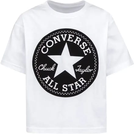 Meisjes-T-shirt Converse Sig Chuck Patch Boxy