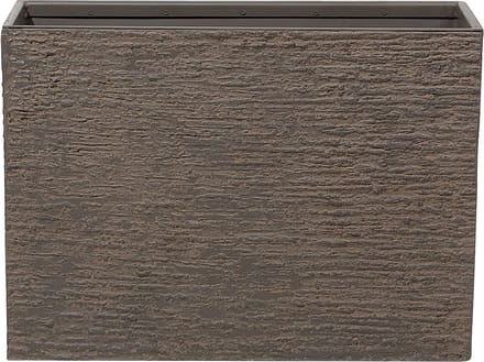 EDESSA - Plantenbak - Donkerbruin - 70 cm - Stenenmix