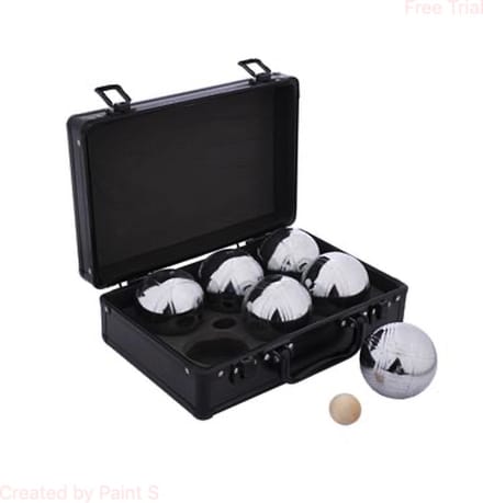 Jeu de Boules ballen in aluminium koffer - 6 ballen