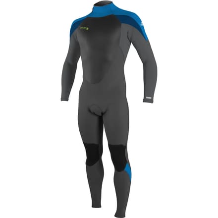 2025 O'Neill Youth Epic 5/4mm Rug Ritssluiting Wetsuit - Black /