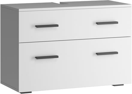 Atlas-Spoelbakkast - 2-deurs - Wit Houtlook