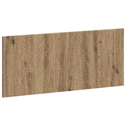 vidaXL - Wandgemonteerd - Hoofdbord - DELFT - Artisanaal - eiken - Bewerkt - hout
