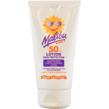 Malibu Kids Coloured Sun Lotion SPF50 - 150 ml