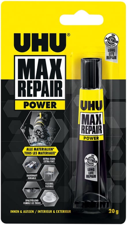 UHU universele lijm Max Repair Power, 20 g tube