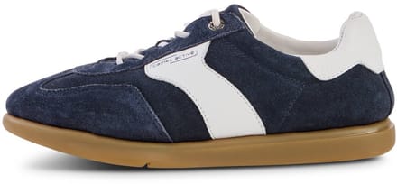 camel active Leren sneaker met flexibele zool - Maat womenswear-38 - Navy
