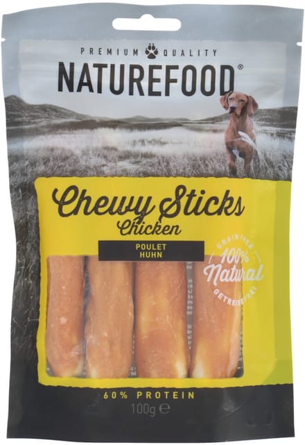 Rosewood - Naturefood - Chewy Sticks - Kip - 100 gram/4 sticks