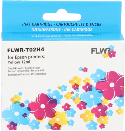 FLWR - Cartridges / Epson 202XL / geel / Geschikt voor Epson