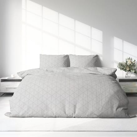 Dekbedovertrek 100% Katoen Premium - 240 x 220cm - Bolline Grey