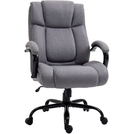 Siège de bureau - MUVOE - Ergonomique - Rembourrage épais - Capacité 220 kg - Hauteur réglable
