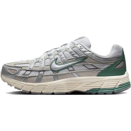 Baskets Unisexe Nike P-6000 Premium Light Bone Bicoastal Crème Argent Métallisé Blanc HF4308-072 43 white