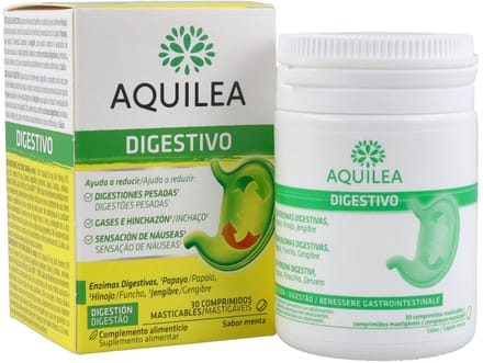 Aquilea Digestive Tabletten 30 Eenheden Transparant