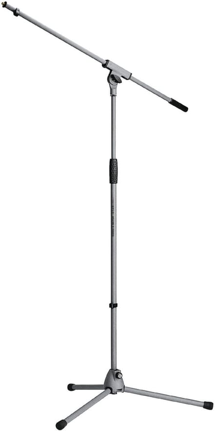 König & Meyer 21060 Galgenstatief grijs Soft Touch - Microfoonstandaard