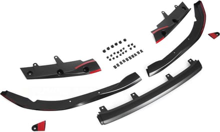 Voorspoiler - BMW G22 G23 vanaf 2020 - performance - mat zwart
