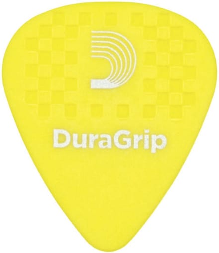 D'Addario 7DYL3-10 DuraGrip Guitar Picks voor elektrische gitaar, Light/Medium (10 x)