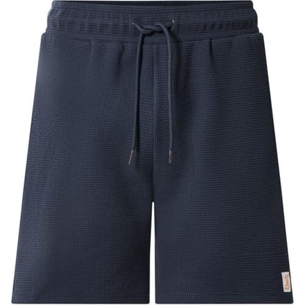 ESMARA MEN Heren sweatshorts met wafelstructuur (Marineblauw, S)