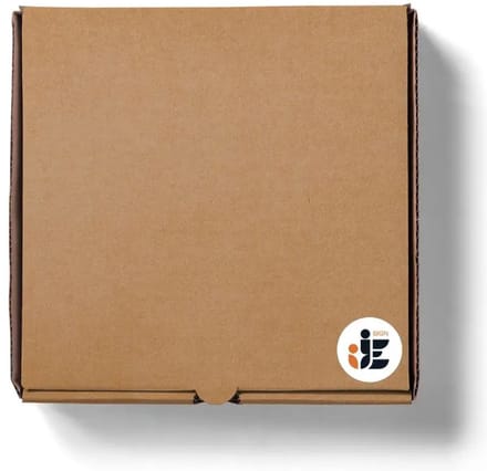 Wegversmalling links bord - J19 | Sign Again materiaal | 40 cm