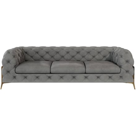 3-zitsbank Chelsea velvet | Ropez