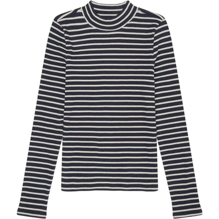 Hoog col streepjes dames KnowledgeCotton Apparel