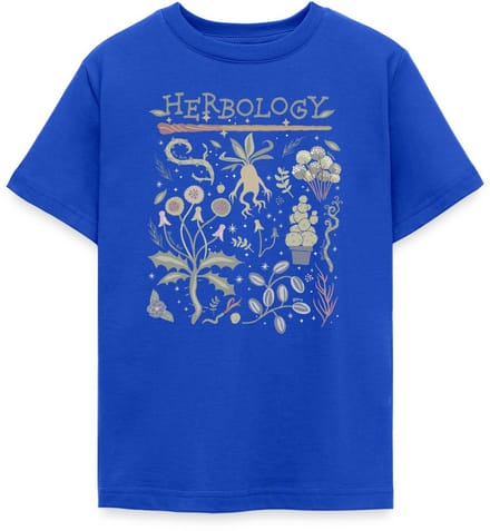 Harry Potter Herbology Botanisch Kruiden Ontwerp T-Shirt Tiener