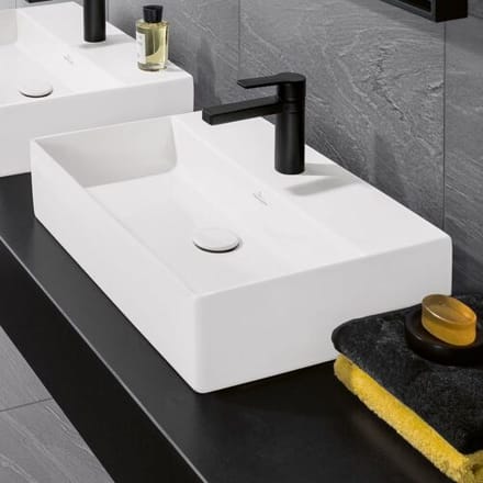Villeroy & Boch Memento 2.0 Countertop washbasin 60 cm with tap hole, without overflow 4A076101