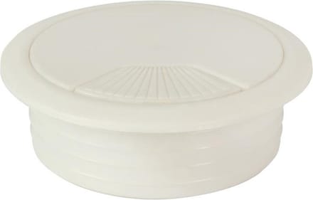 Kabeldoorvoer Ø60mm Kunststof Wit