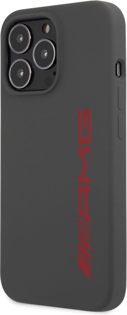 AMG Liquid Silicone Case With Big Logo For iPhone 13 Pro (6.1