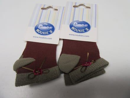 Noukie's - 2 pack - Korte sokjes - Meisjes - 3 jaar maat 24