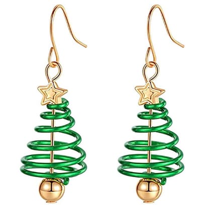 Oorbellen kerstboom